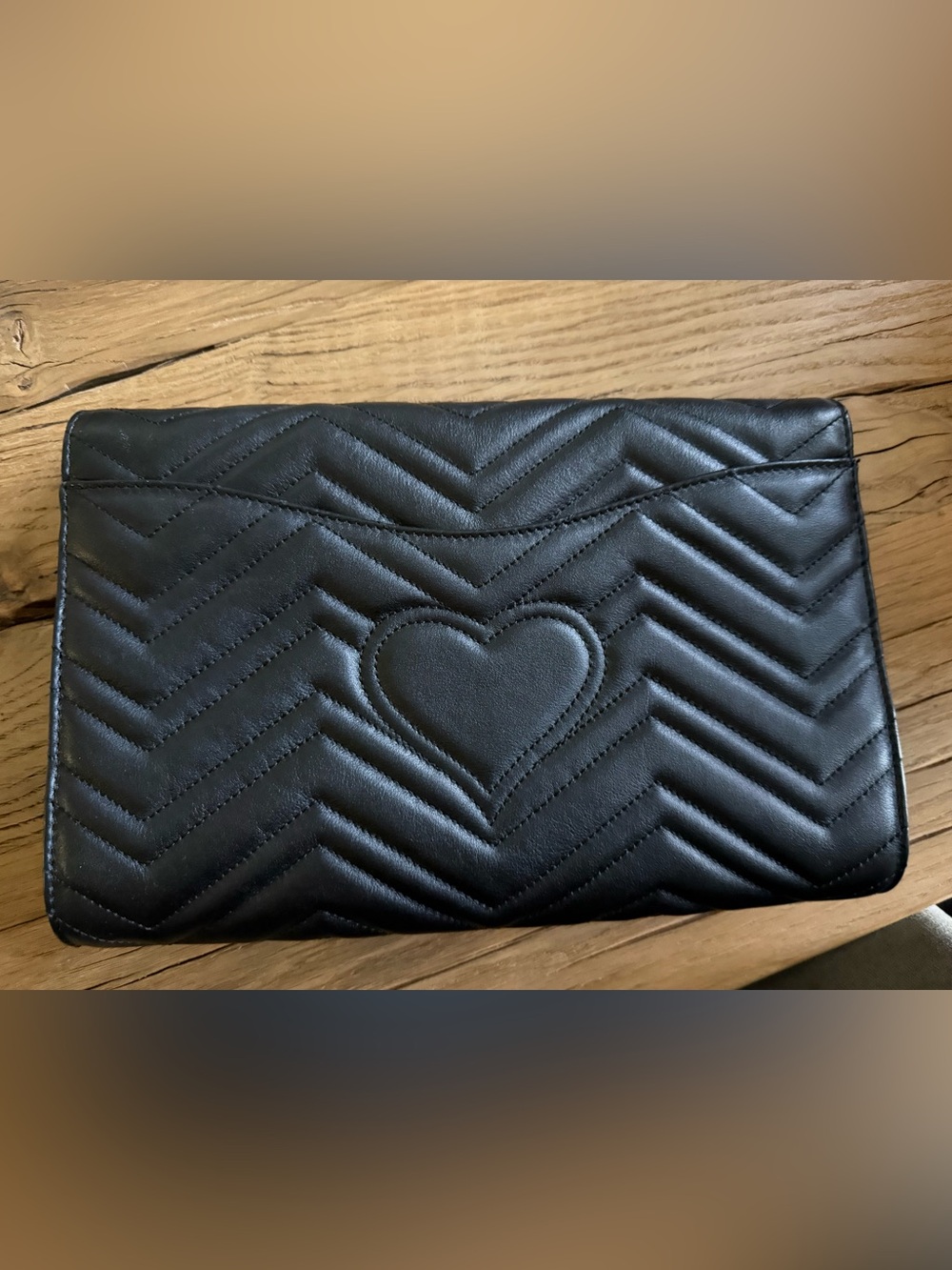 Gucci Double G Marmont Leather clutch - Picture 2 of 5